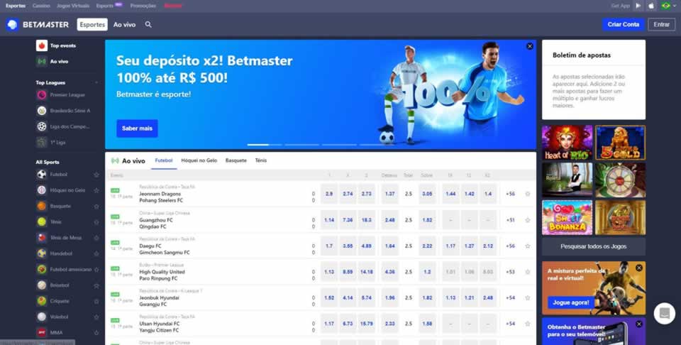 Esporte bet entrar